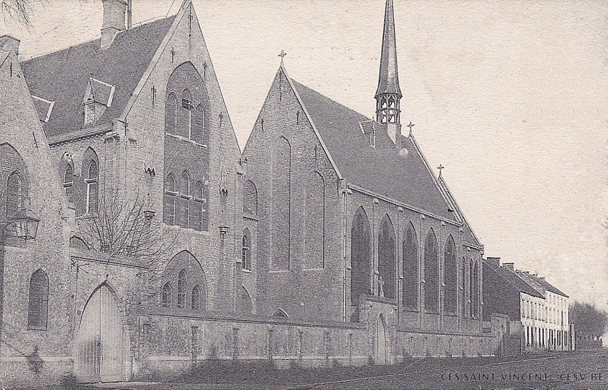 Le collège Saint-Vincent aux alentours de 1874